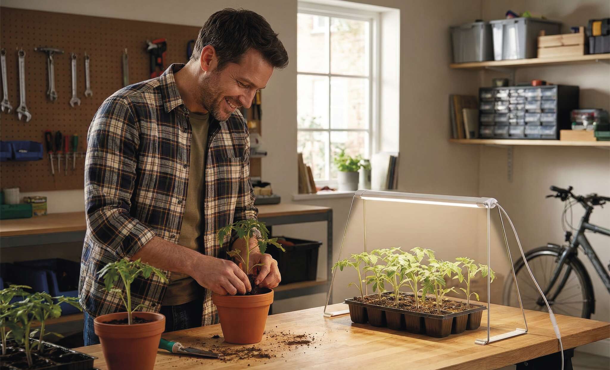 LED osvětlení na pěstování rostlin 4